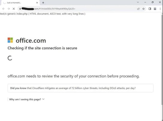 Fake Microsoft security scan