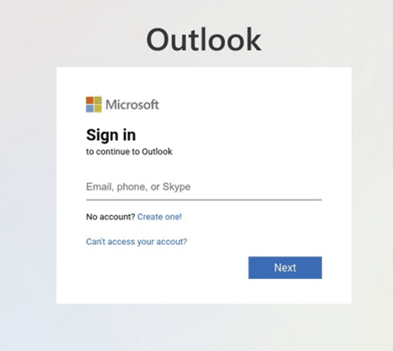 Phishing email analysis – Microsoft 365 phishing page 