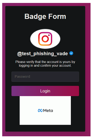 Insta phishing 7